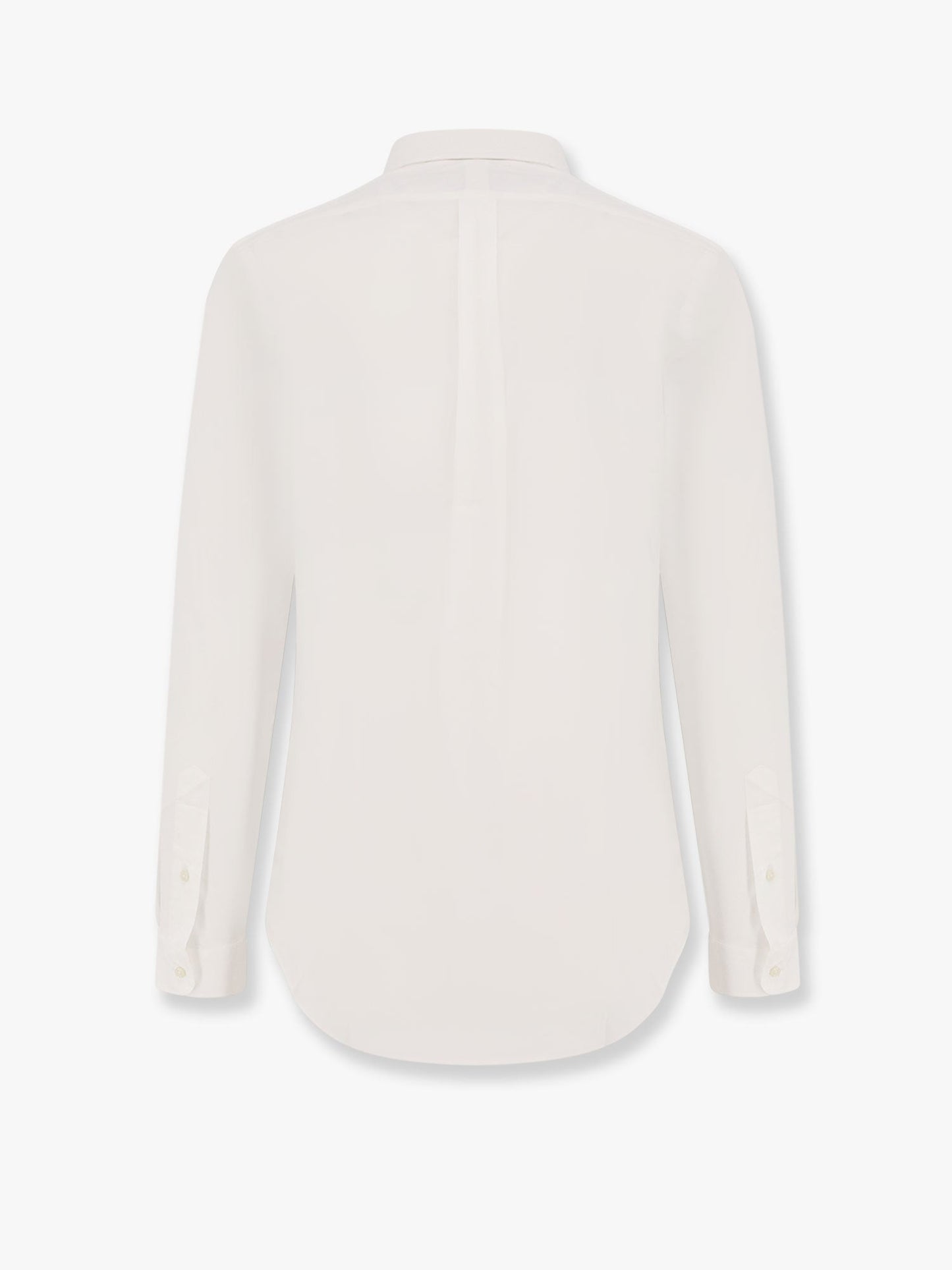 Polo Ralph Lauren Cotton Shirt With Front Embroidered Logo