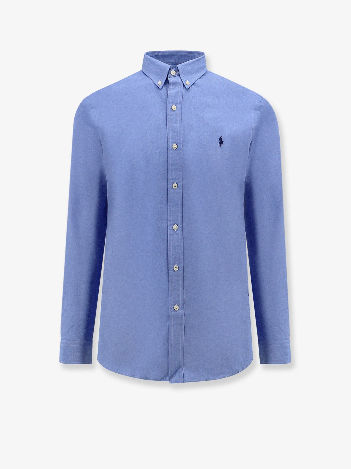 Polo Ralph Lauren Cotton Shirt With Front Embroidered Logo