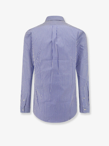 Polo Ralph Lauren Cotton Shirt With Front Embroidered Logo