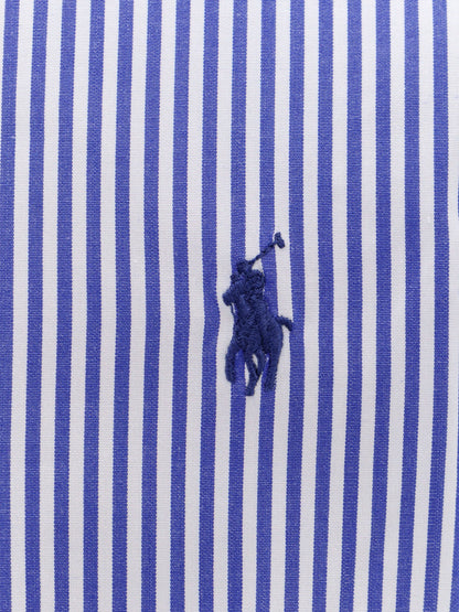 Polo Ralph Lauren Cotton Shirt With Front Embroidered Logo
