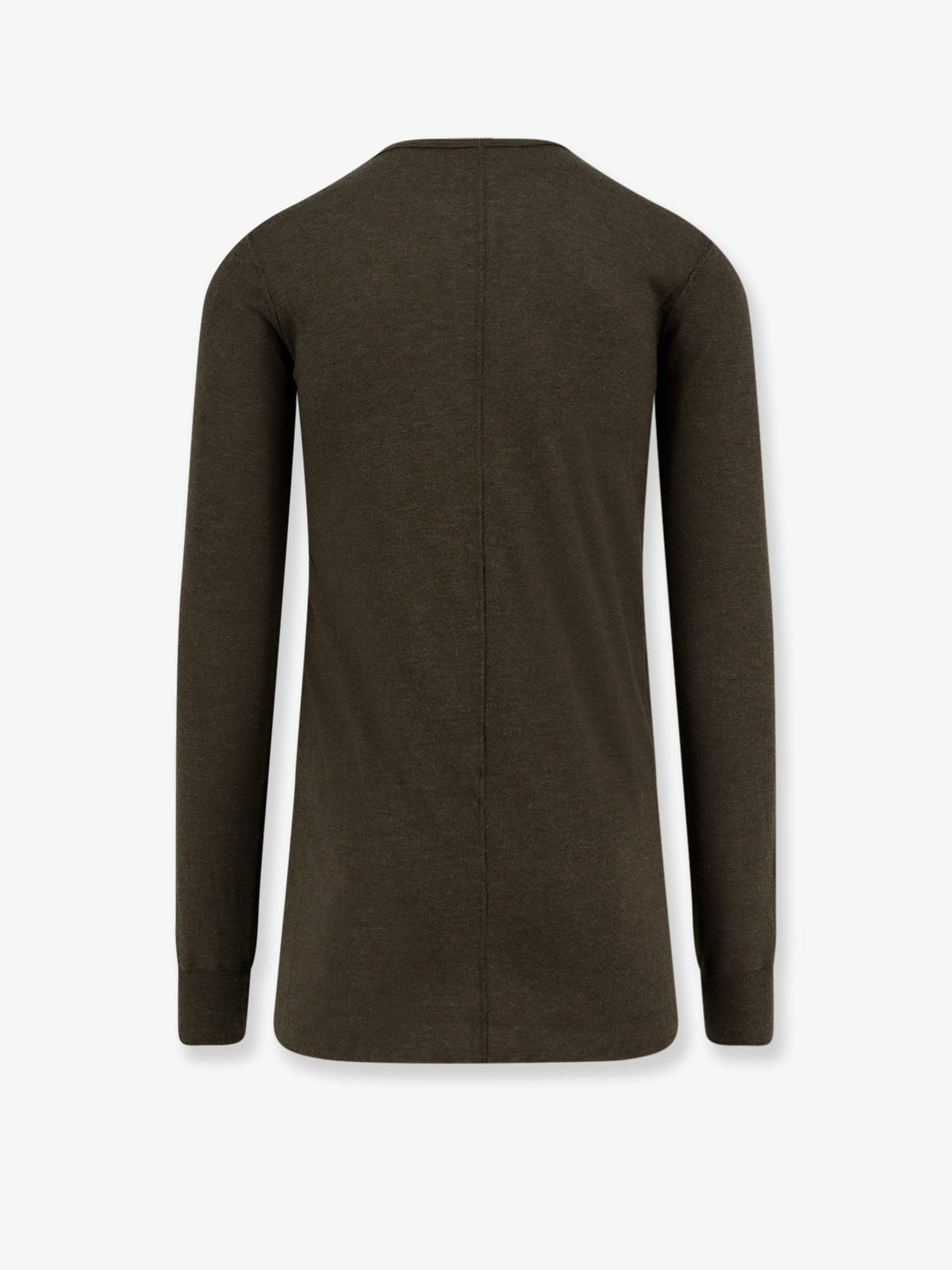 Rick Owens Basic LS T viscose blend T-shirt - Verde