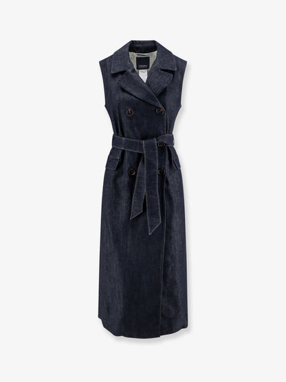 'S Max Mara Greta Midi Denim Dress