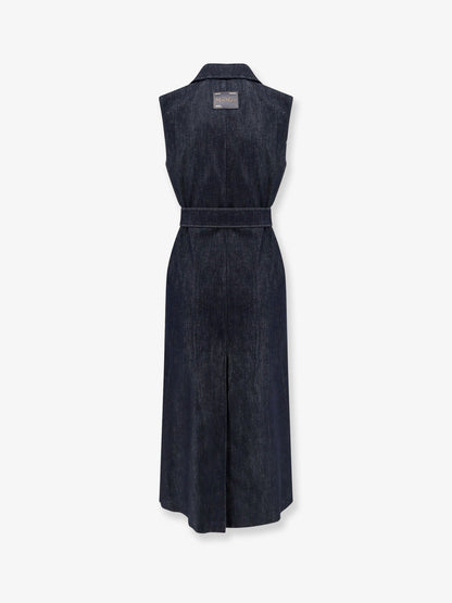 'S Max Mara Greta Midi Denim Dress