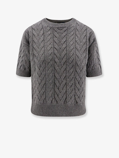 'S Max Mara Dominus Wool Sweater With Cable Knit