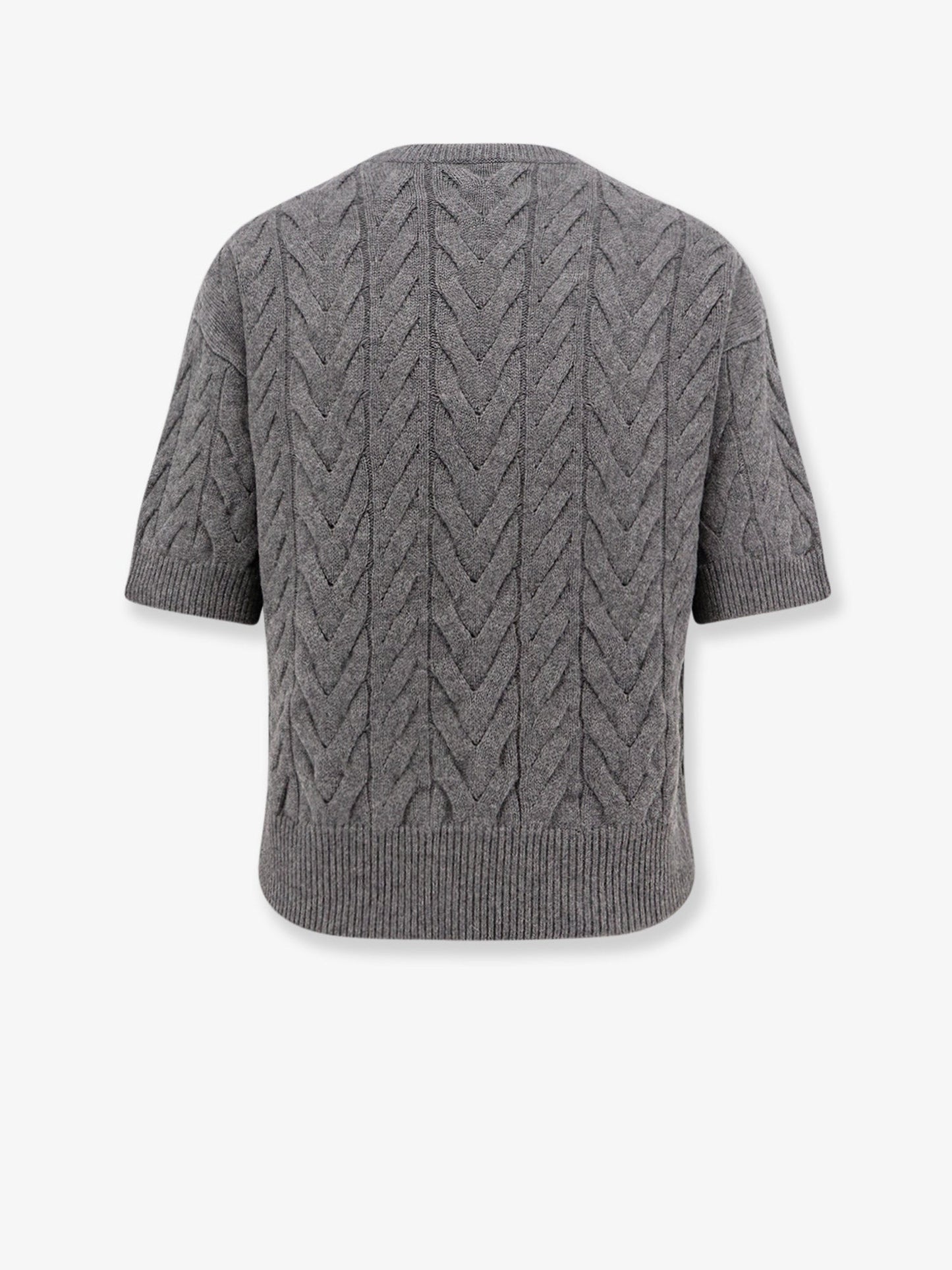 'S Max Mara Dominus Wool Sweater With Cable Knit