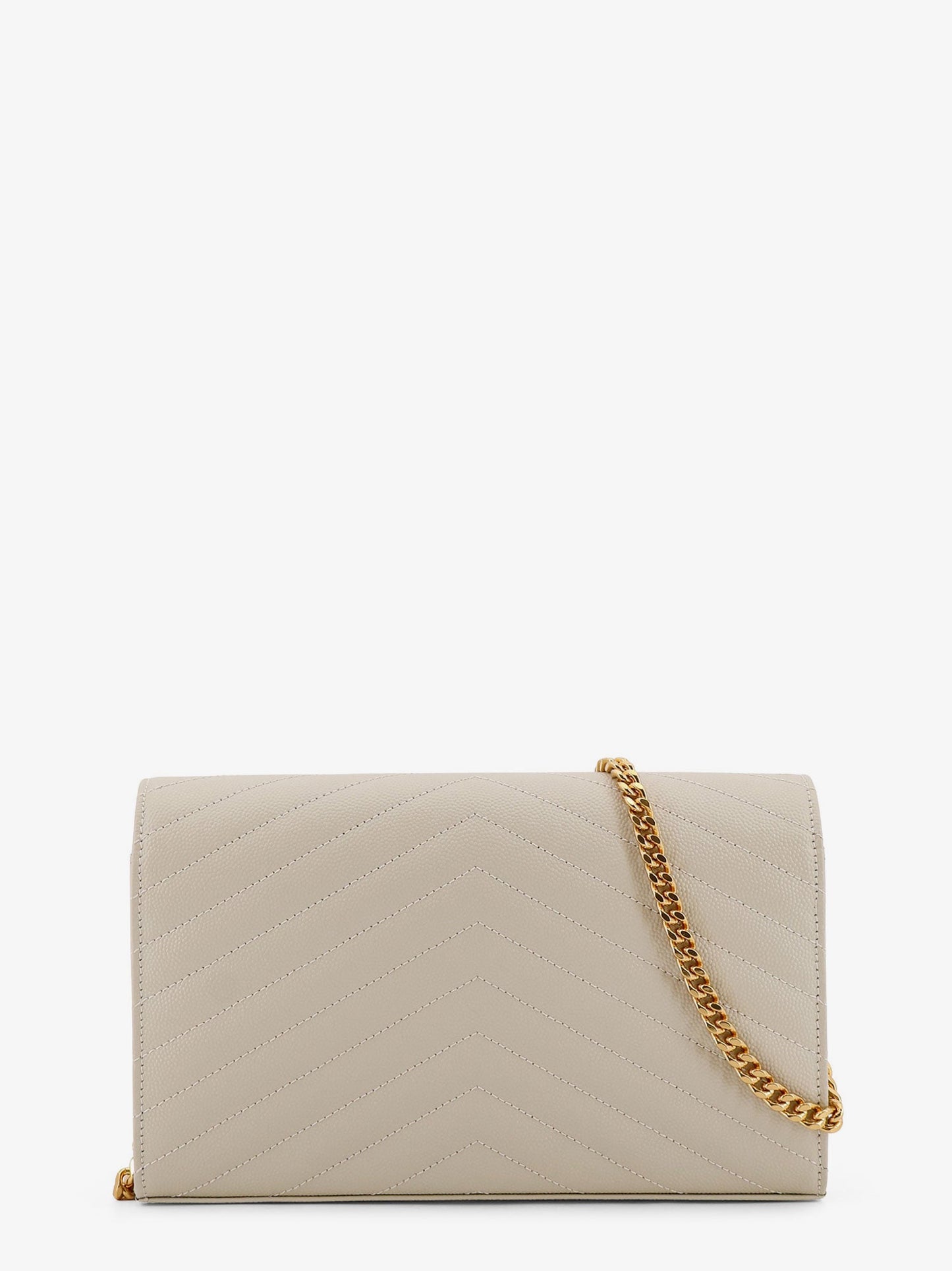 Saint Laurent Cassandre Pochette Grain De Poudre Leather Crossbody Bag