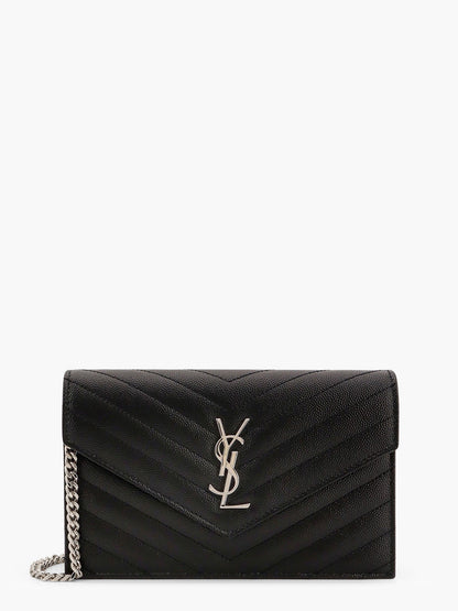 Saint Laurent Cassandre Pochette Grain De Poudre Leather Crossbody Bag
