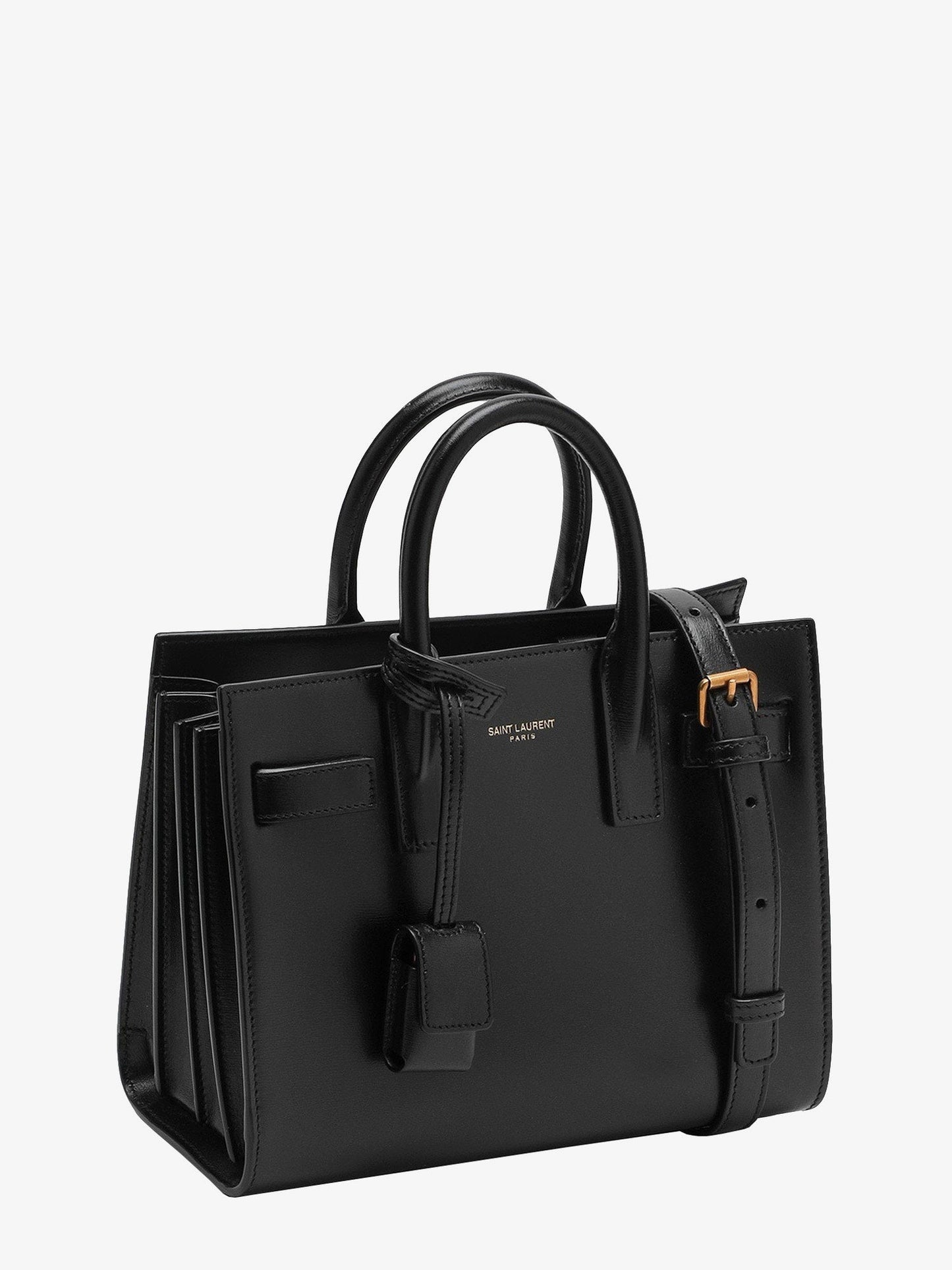 Saint Laurent Sac De Jour Nano Leather Crossbody Bag
