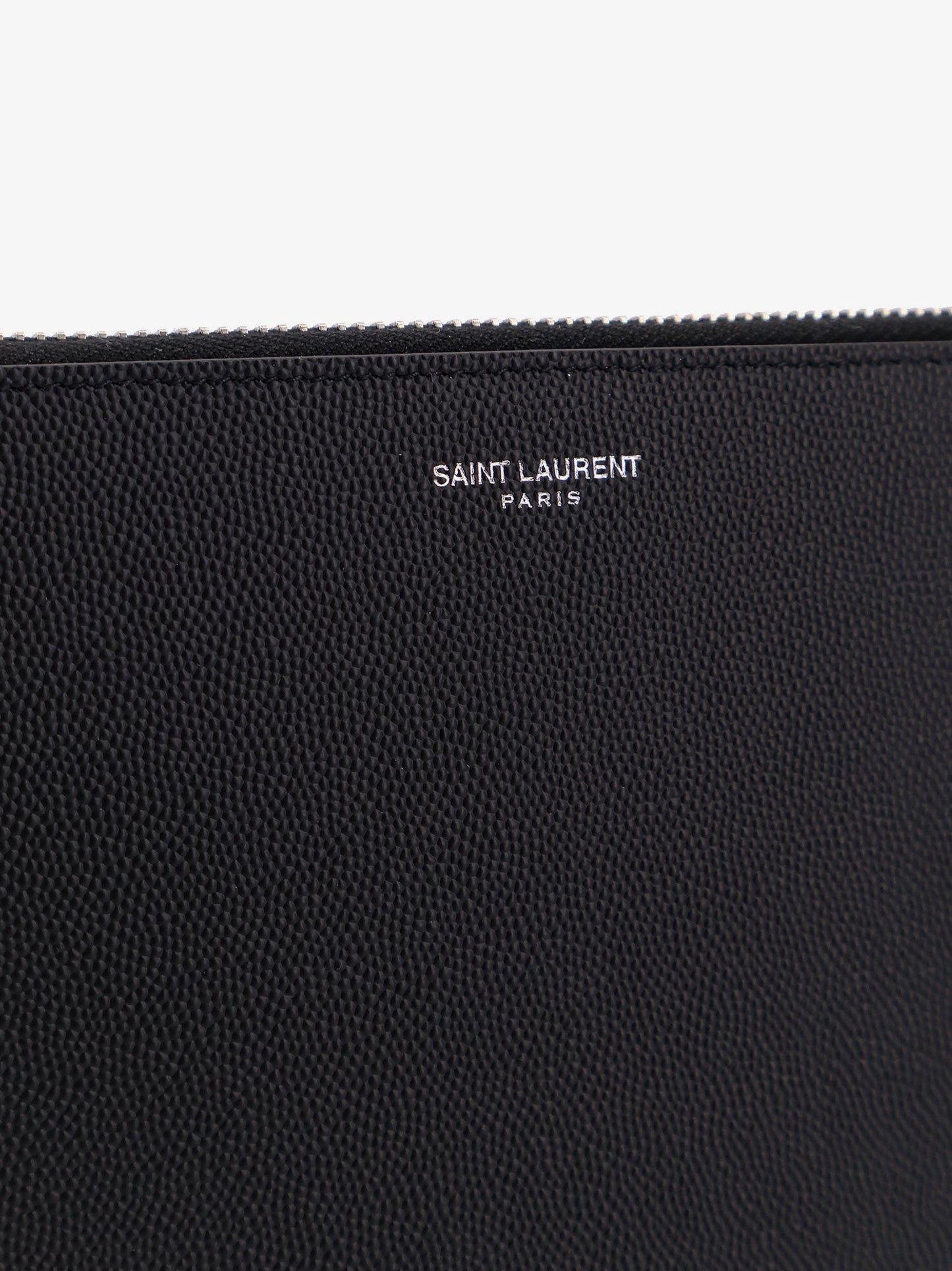 Saint Laurent Leather Clutch