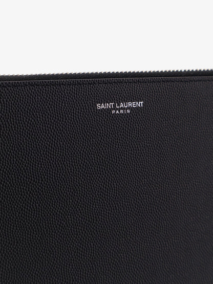 Saint Laurent Leather Clutch
