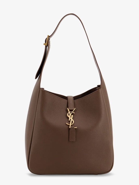 Saint Laurent Le 5 à 7 Suede Shoulder Bag
