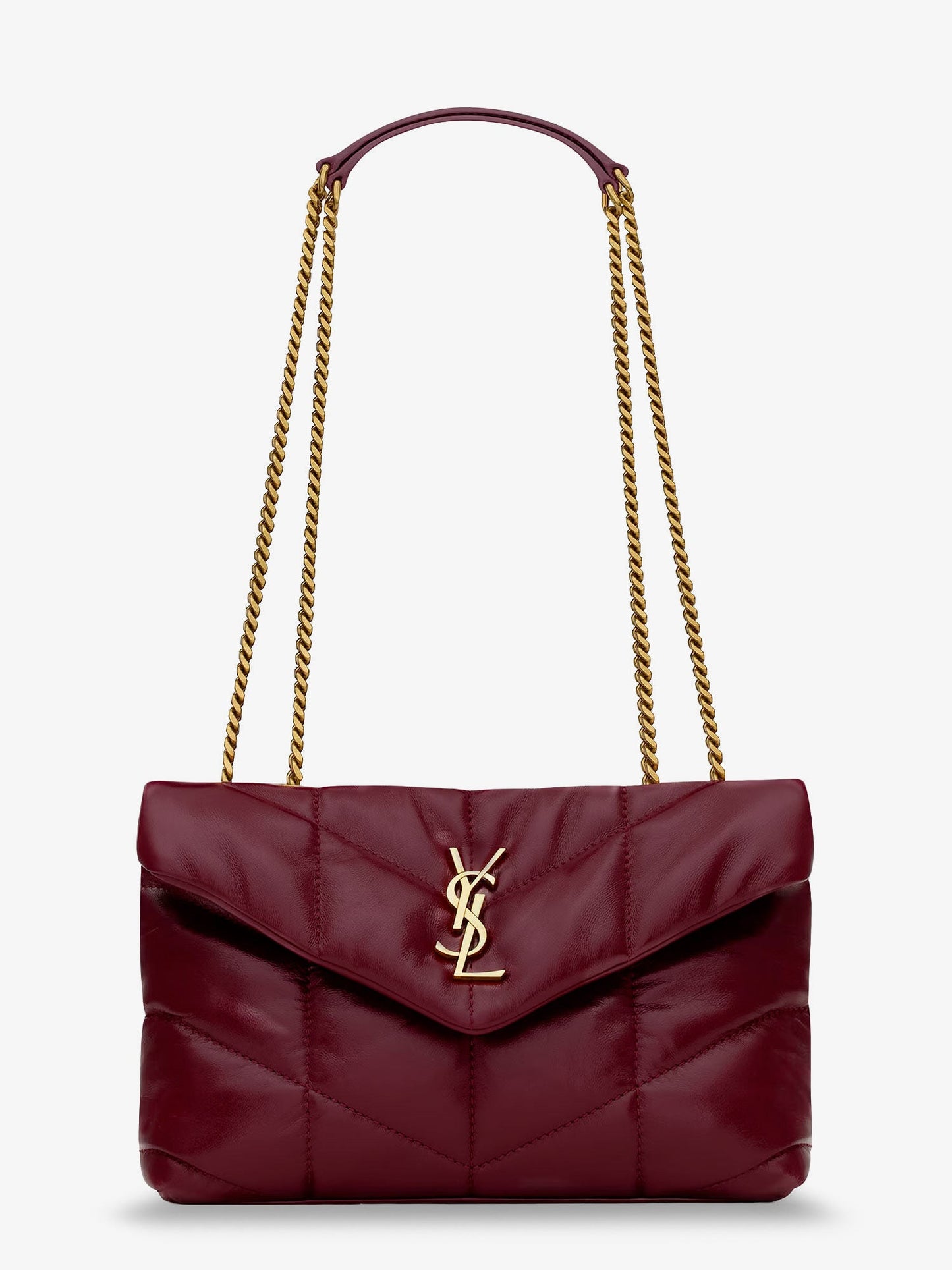 Saint Laurent Loulou Puffer Toy Matelassé Leather Crossbody Bag