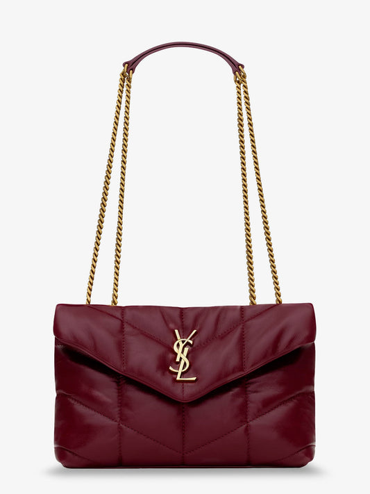 Saint Laurent Loulou Puffer Toy Matelassé Leather Crossbody Bag
