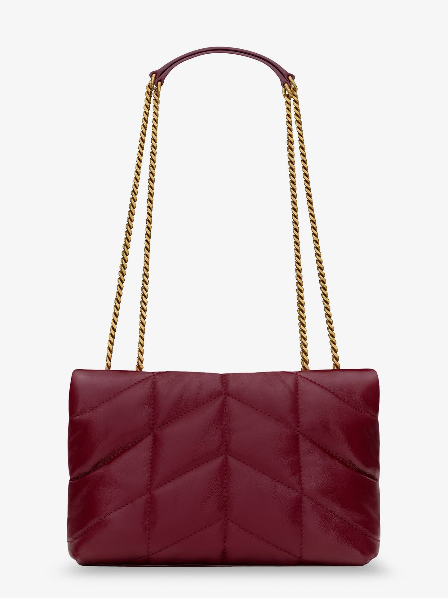 Saint Laurent Loulou Puffer Toy Matelassé Leather Crossbody Bag