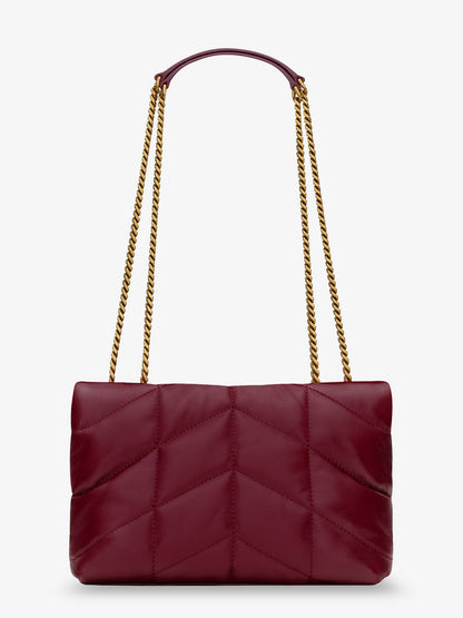 Saint Laurent Loulou Puffer Toy Matelassé Leather Crossbody Bag