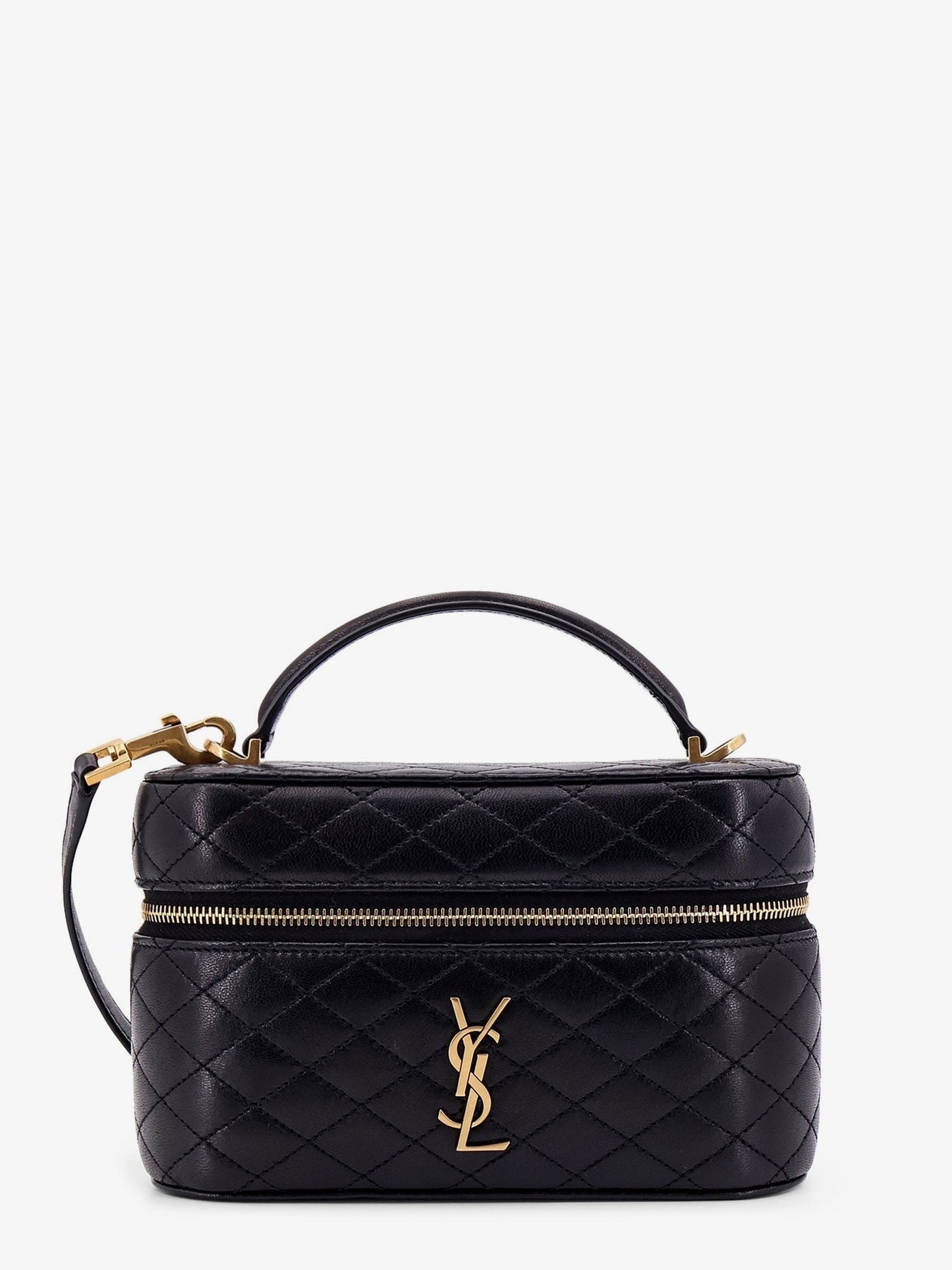 Saint Laurent Gaby Vanity Bag In Leather