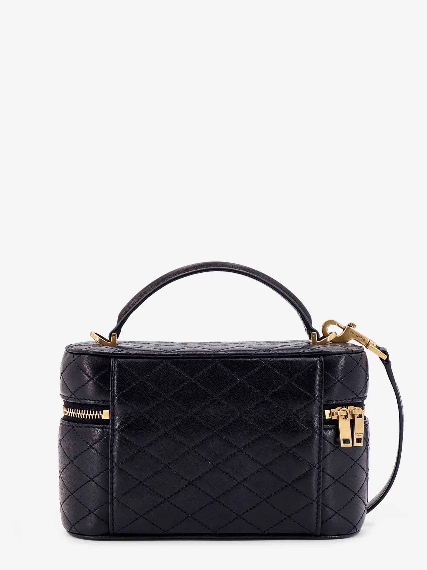 Saint Laurent Gaby Vanity Bag In Leather