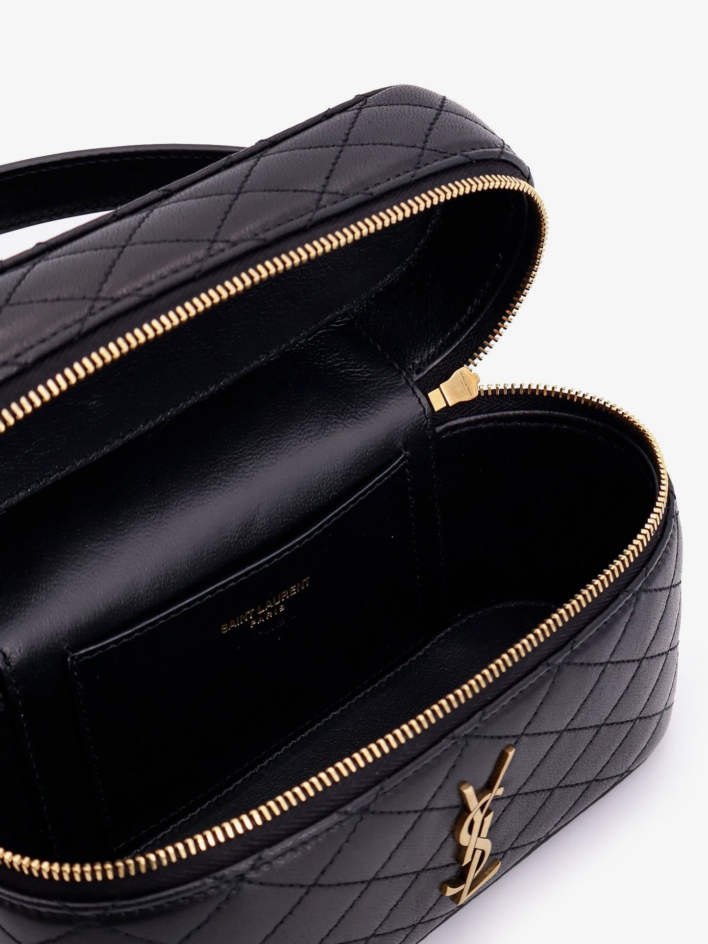 Saint Laurent Gaby Vanity Bag In Leather