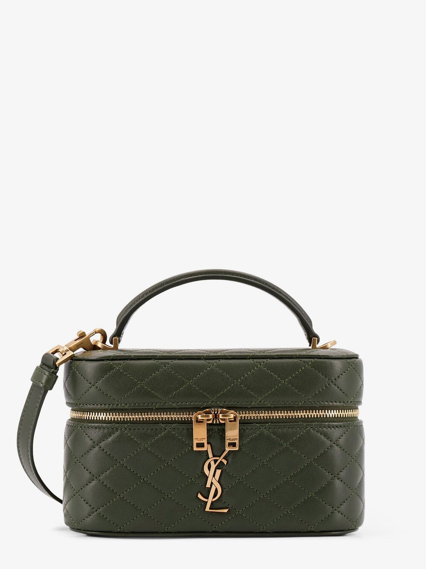 Saint Laurent Gaby Vanity Bag In Leather