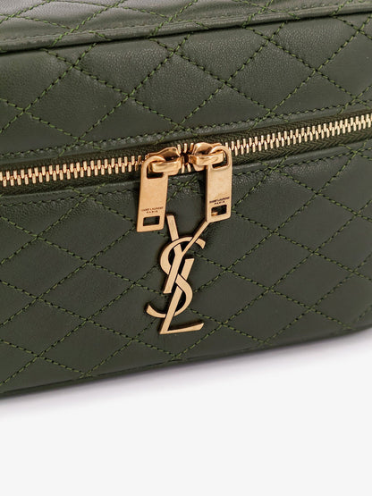 Saint Laurent Gaby Vanity Bag In Leather