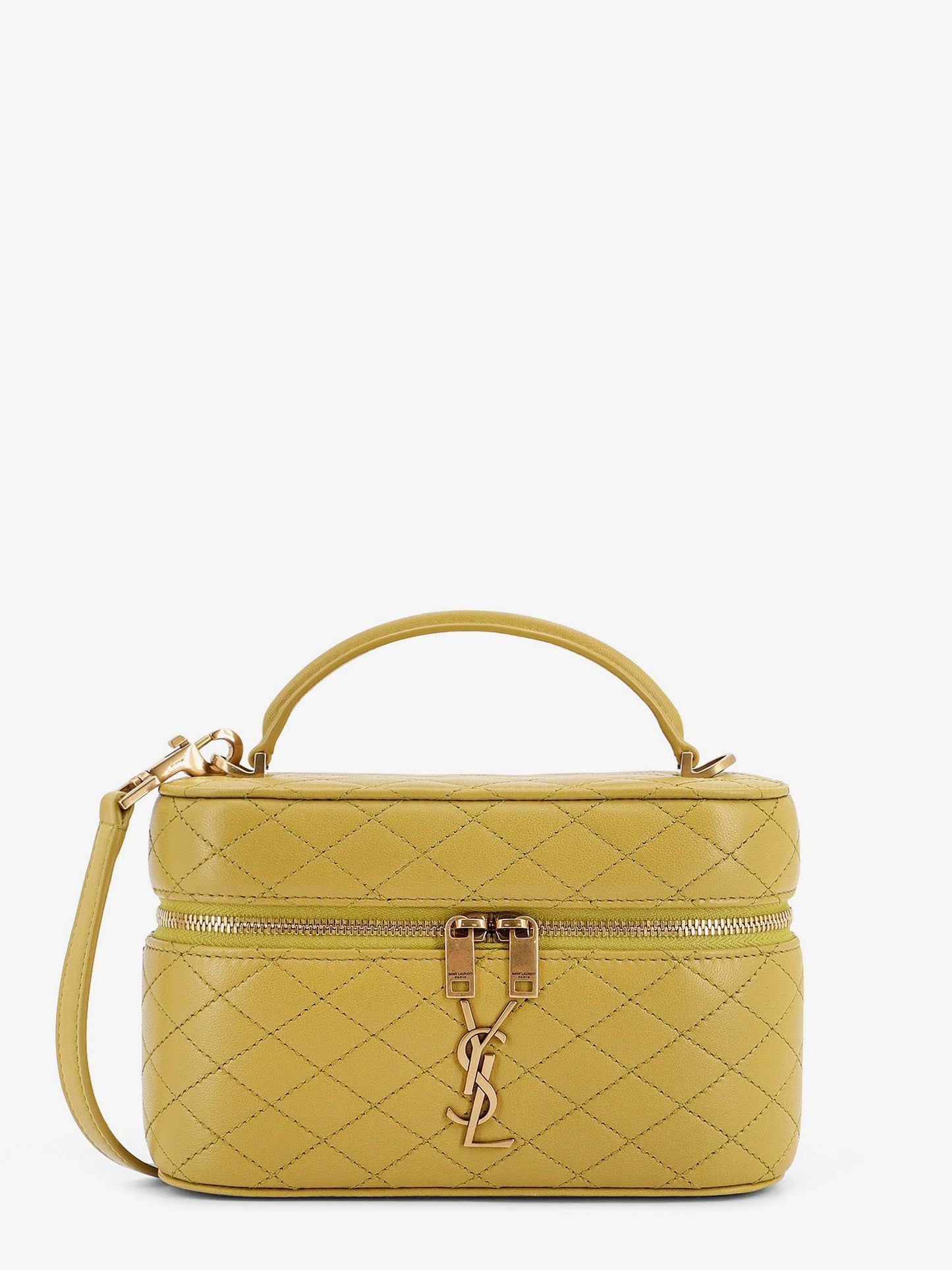 Saint Laurent Gaby Vanity Bag In Leather