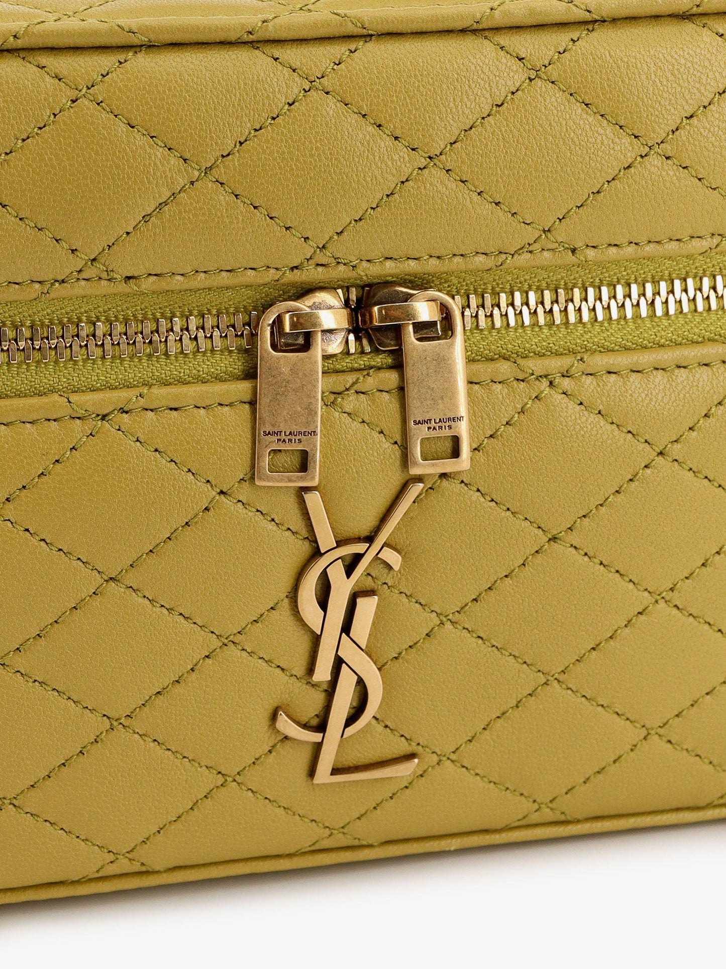 Saint Laurent Gaby Vanity Bag In Leather