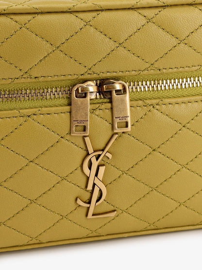 Saint Laurent Gaby Vanity Bag In Leather