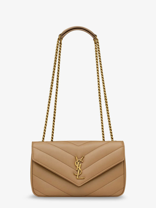 Saint Laurent Loulou Small Quilted Leather Shoulder Bag