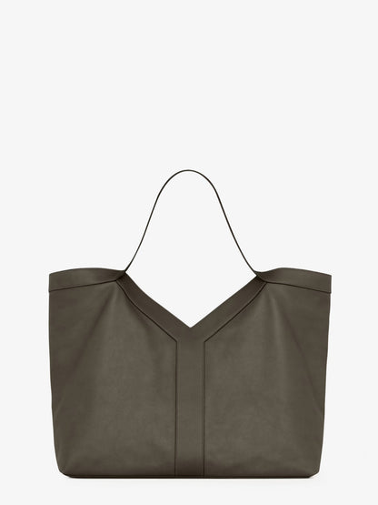 Saint Laurent Y Oversize Leather Tote Bag