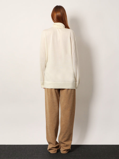 The Row Lizzy cashmere top - Ivory