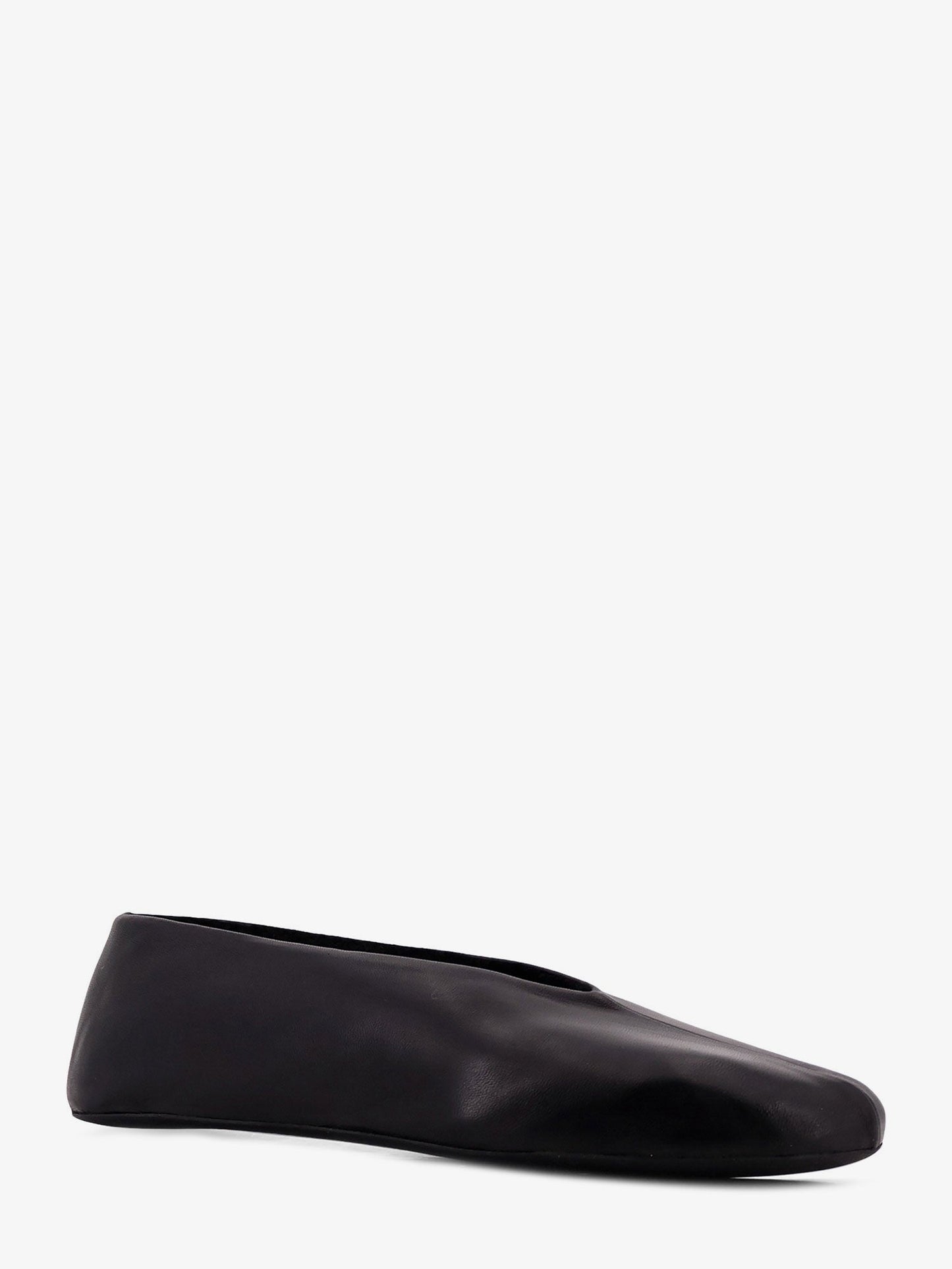 The Row Stella Slipper Leather Ballerinas
