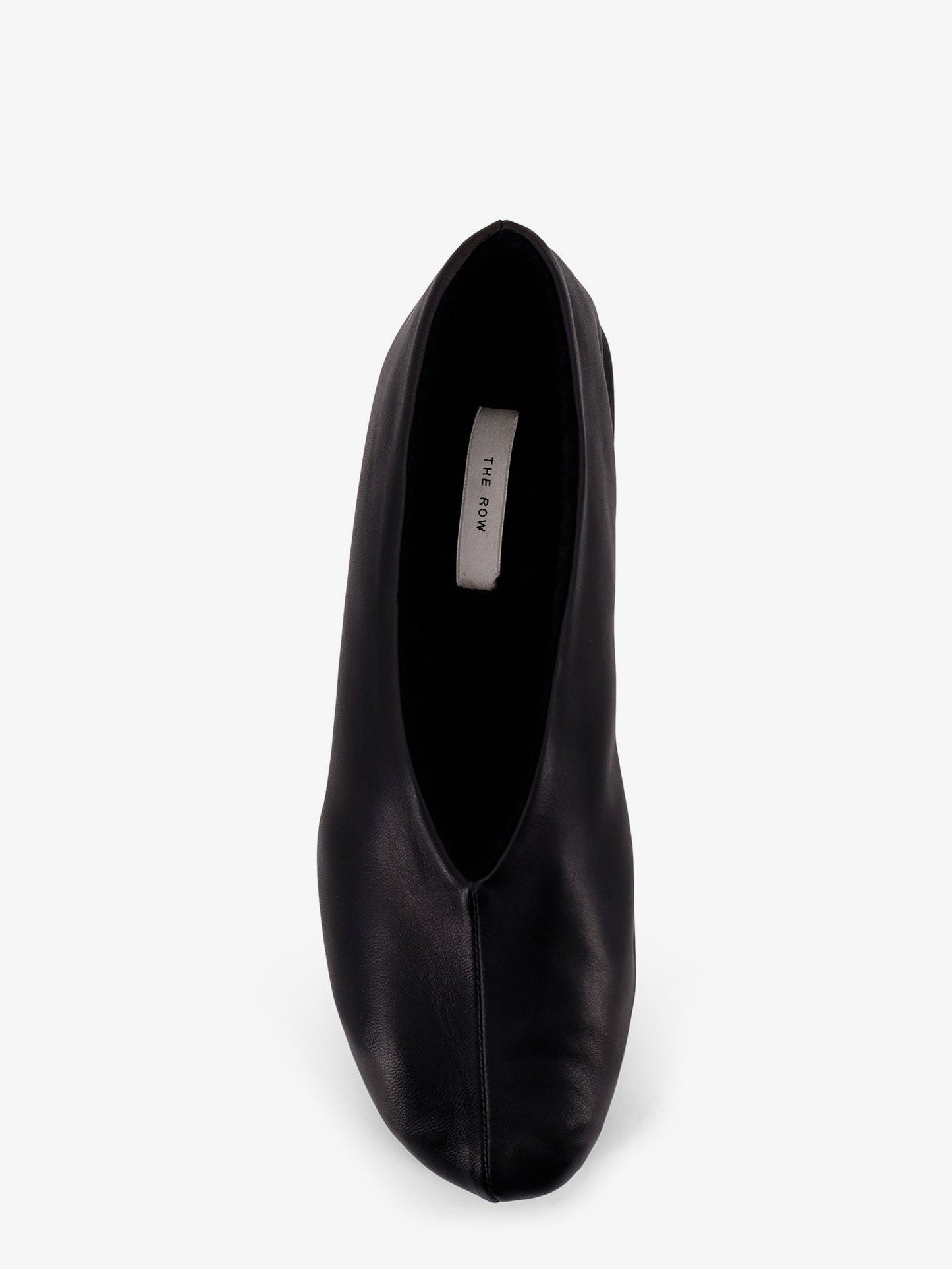 The Row Stella Slipper Leather Ballerinas