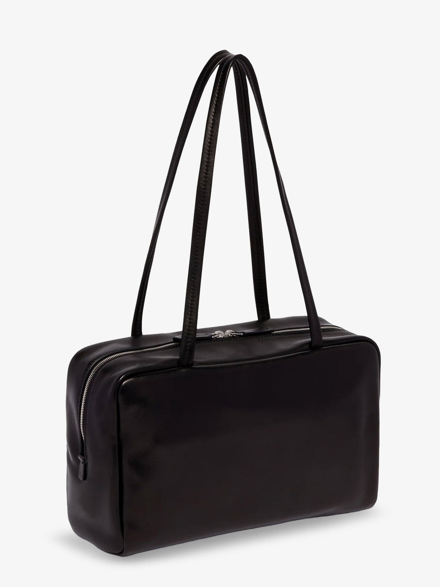 The Row Astra Bowling Leather Shoulder Bag