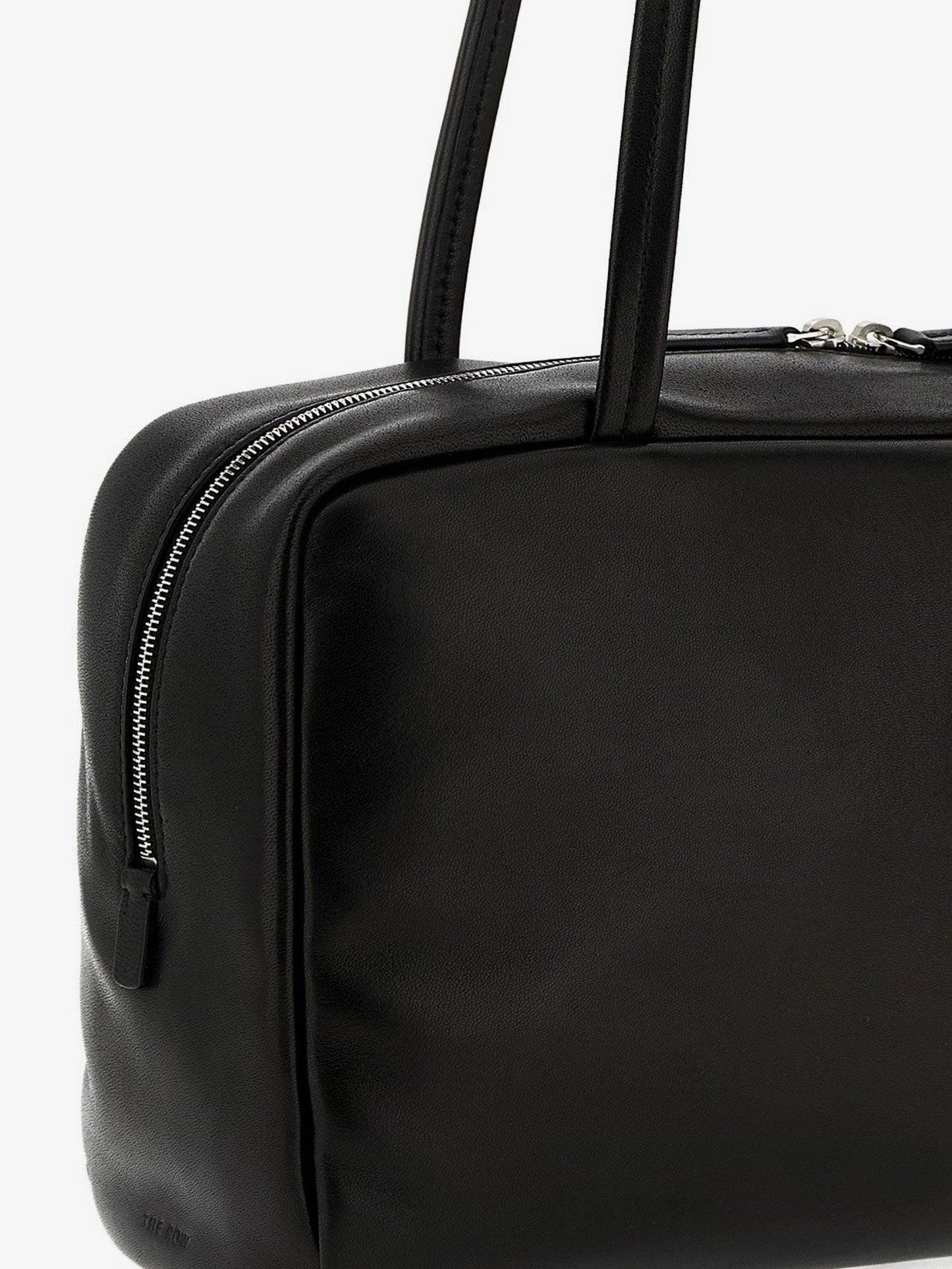 The Row Astra Bowling Leather Shoulder Bag