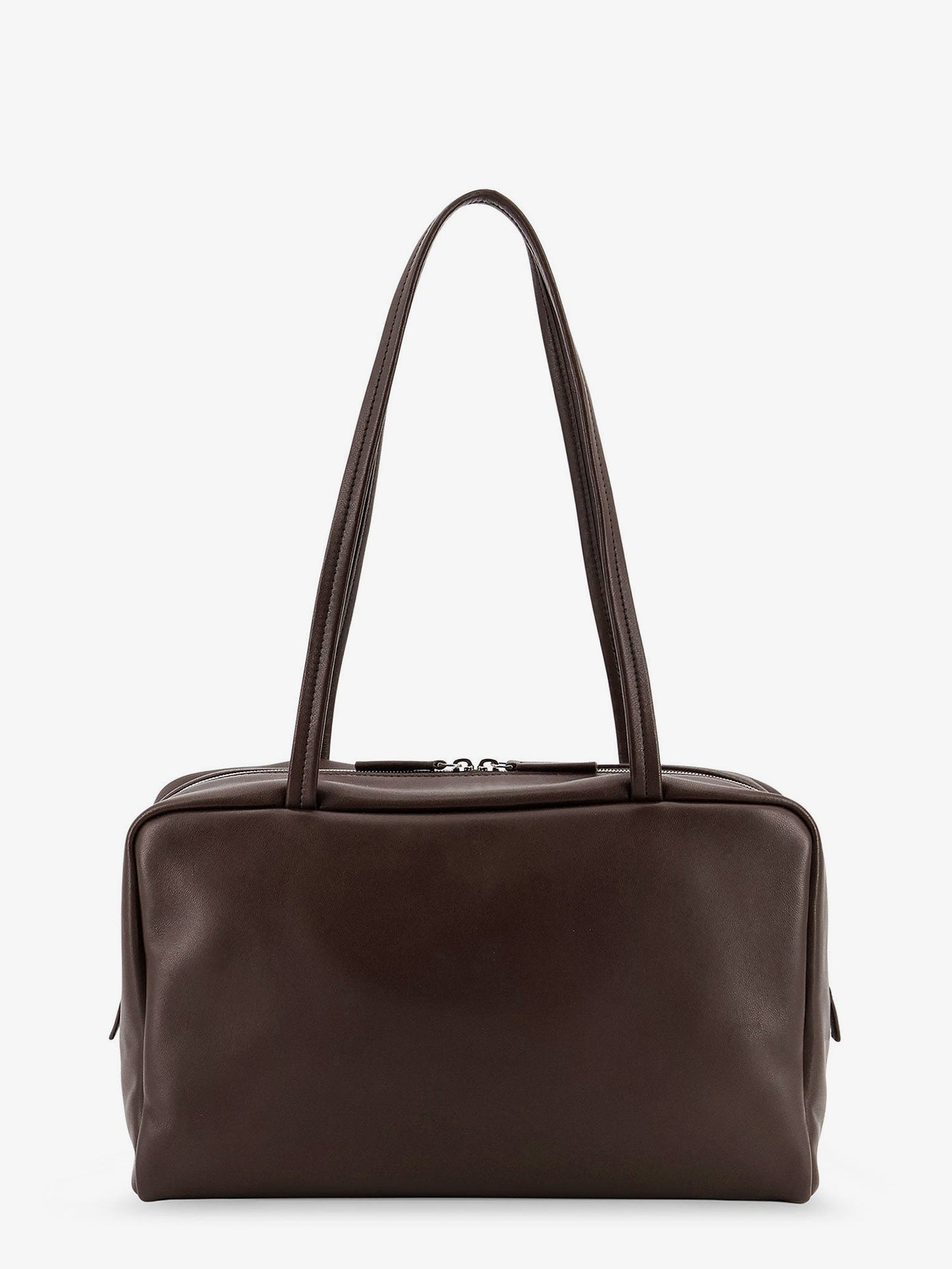 The Row Astra Bowling Leather Shoulder Bag