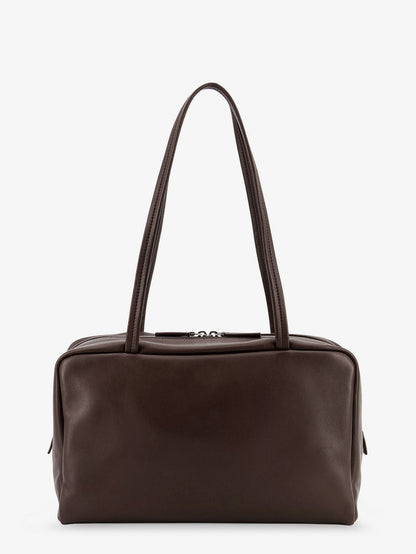 The Row Astra Bowling Leather Shoulder Bag