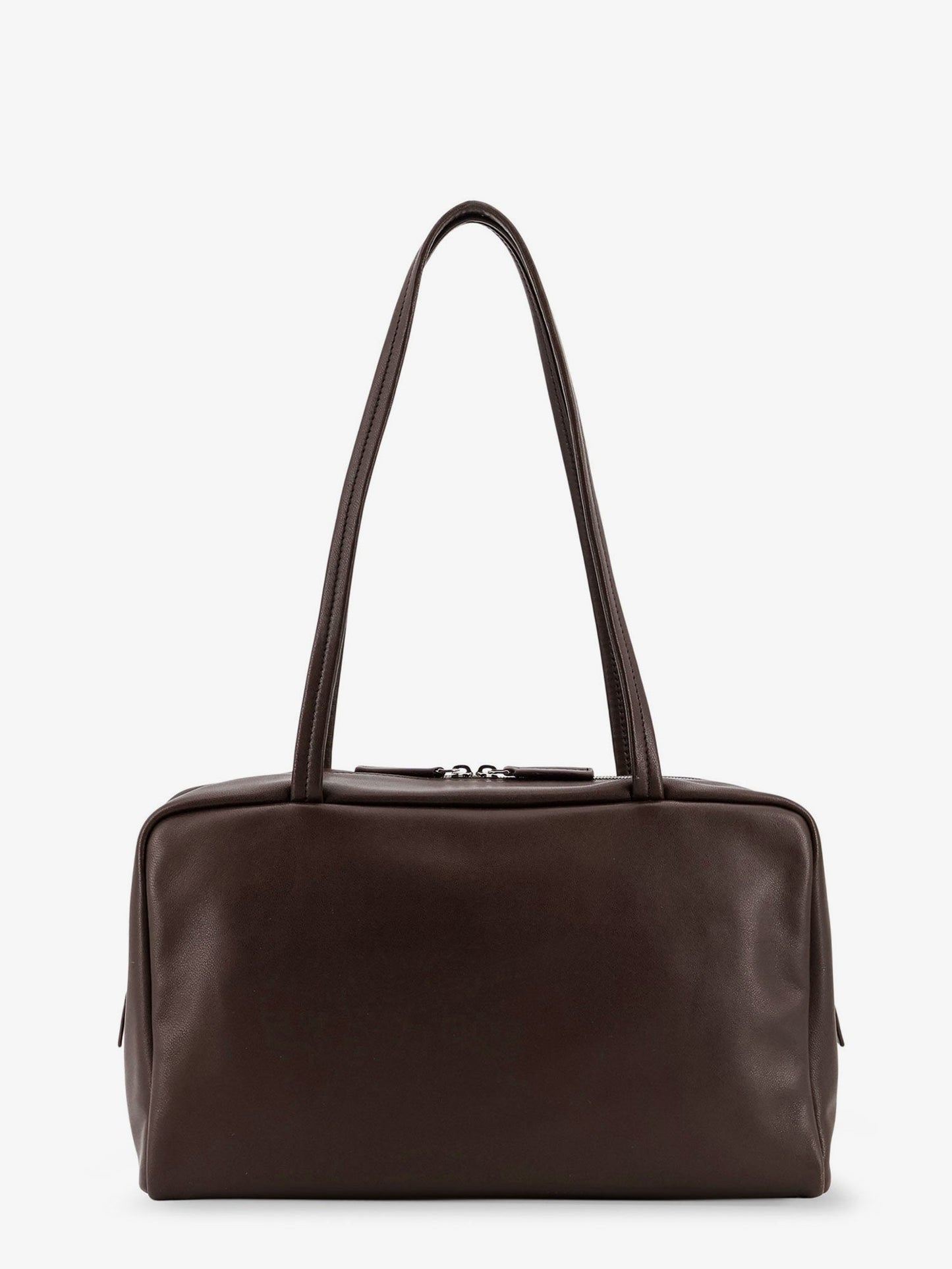 The Row Astra Bowling Leather Shoulder Bag