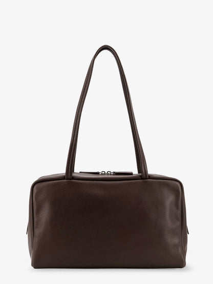 The Row Astra Bowling Leather Shoulder Bag