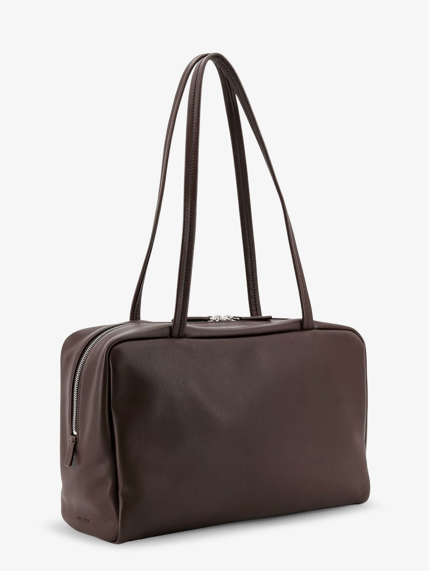 The Row Astra Bowling Leather Shoulder Bag