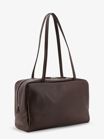 The Row Astra Bowling Leather Shoulder Bag