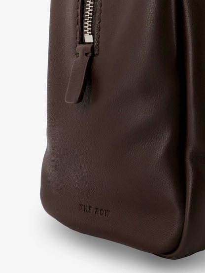 The Row Astra Bowling Leather Shoulder Bag