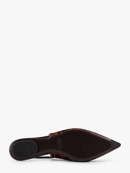 Tod's Ponyskin Ballerinas