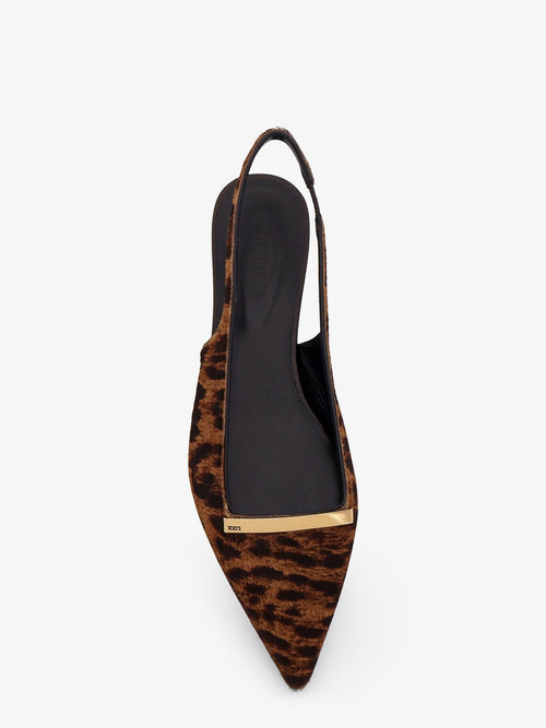 Tod'S Ponyskin ballerinas - Cammello Chiaro