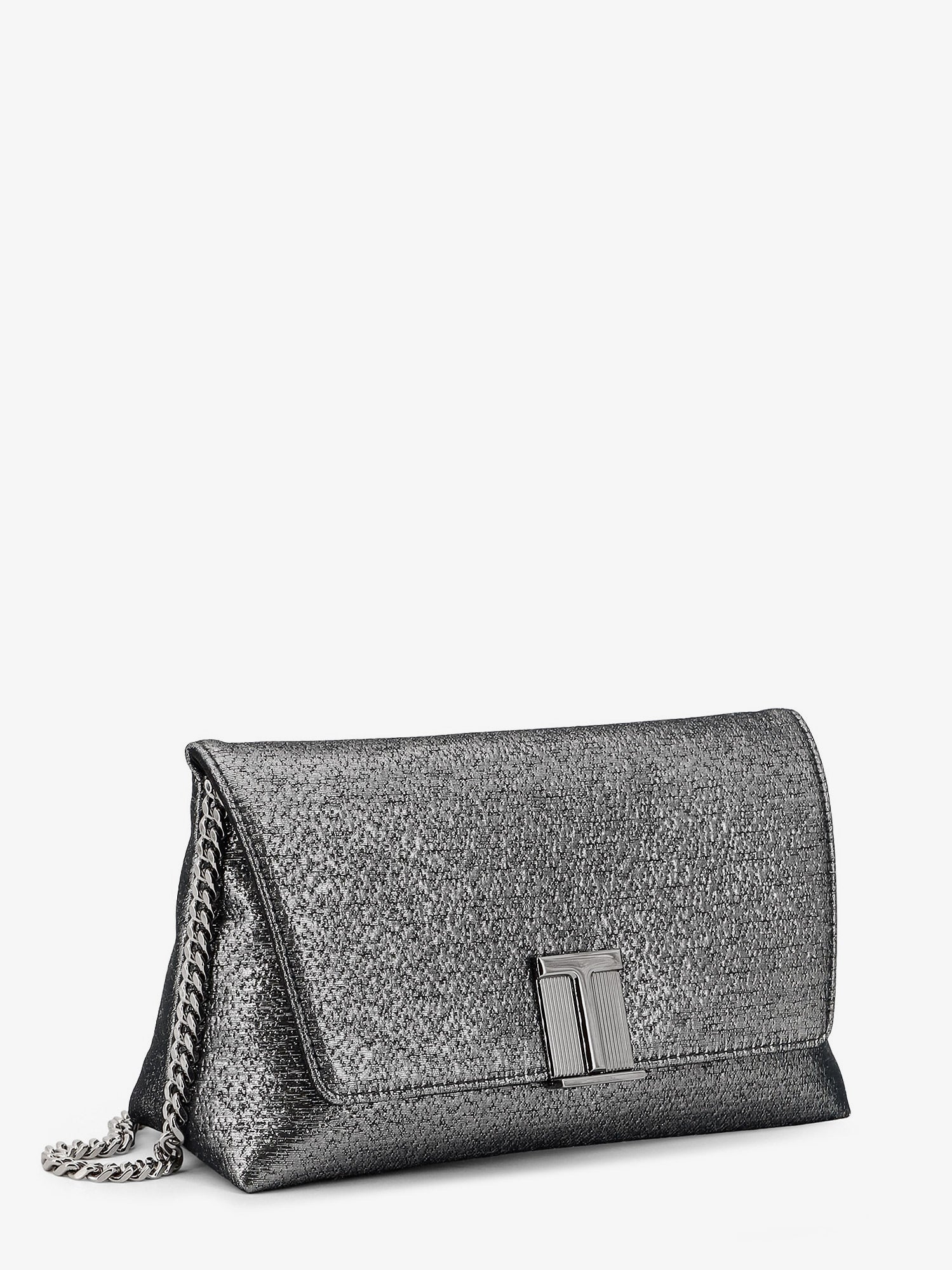 TOM FORD Laminated pochette with chain shoulder strap – Modishus
