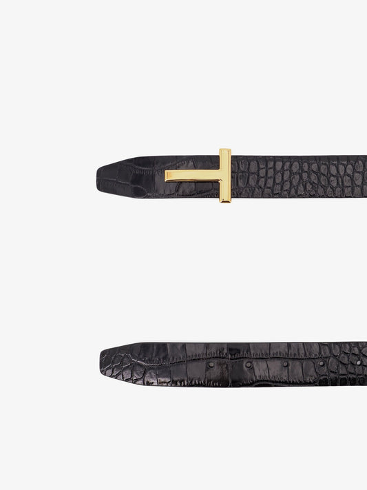 Tom Ford Hammered Leather Belt