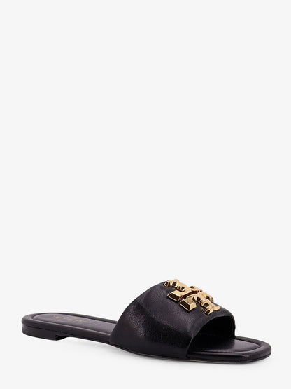 Tory Burch Eleanor Leather Flat Sandals