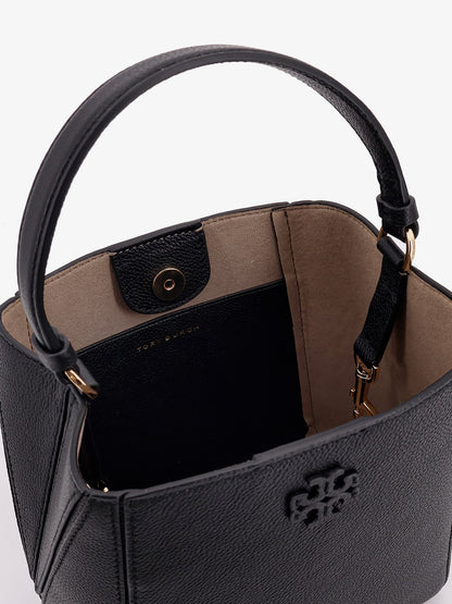 Tory Burch Mc Graw Small Leather Bucket Bag