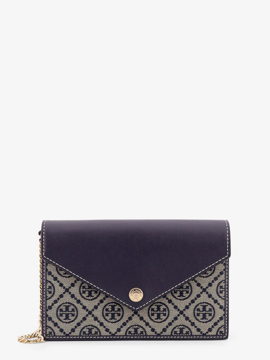 Tory Burch T Monogram Envelope Chain Wallet