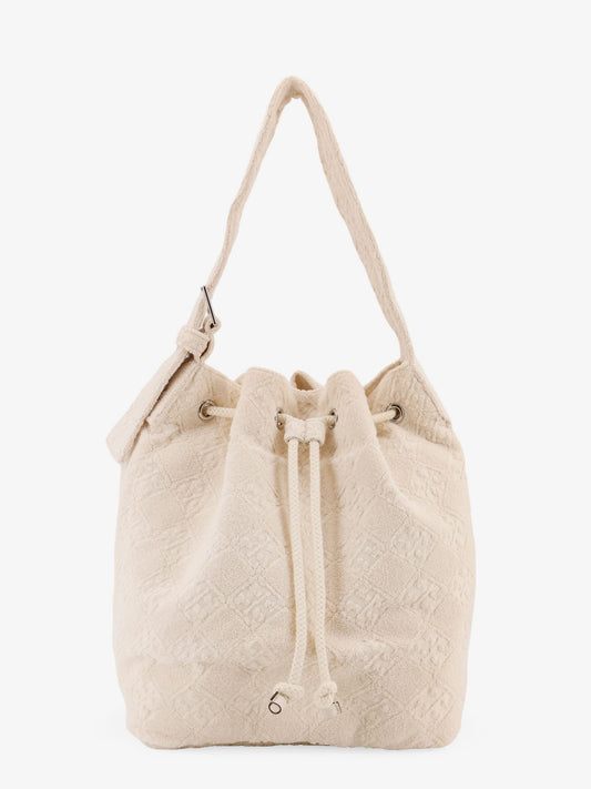 Tory Burch T Monogram Terry Canvas Bucket Bag