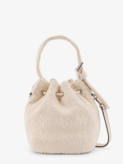 Tory Burch T Monogram Terry Mini Canvas Bucket Bag